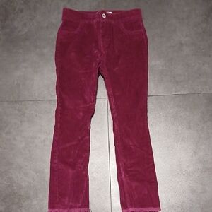 Vineyard Vines Little Girls Corduroy Pants - Rich Purple Size 8 in good shape.